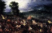 Jan Brueghel The Battle of Issus Spain oil painting artist